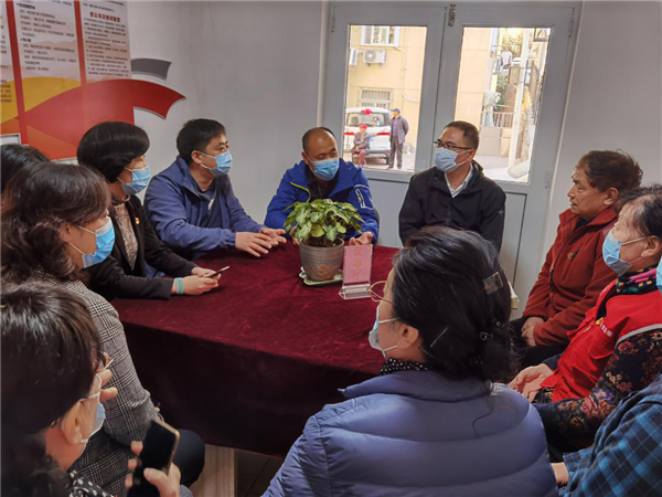 市北區(qū)即墨路街道“中青班”進(jìn)網(wǎng)格，服務(wù)群眾“零距離”