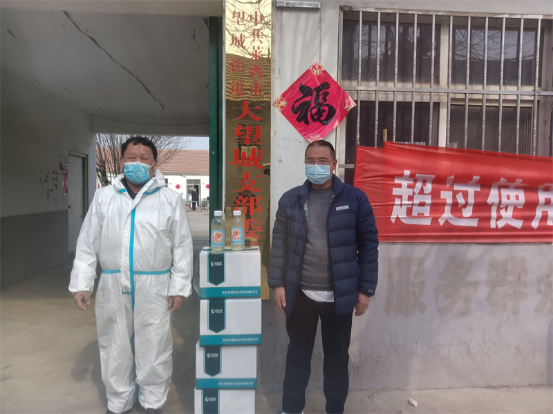 一線抗疫 民建萊西支部會員積極助力疫情防控