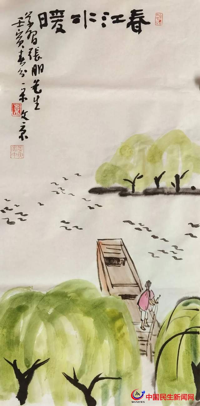 民建青島市委會(huì)｜用藝術(shù)助力抗疫，為一線“戰(zhàn)士”加油