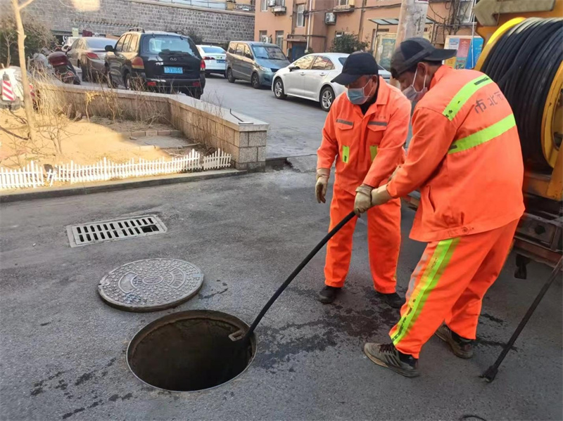 未雨綢繆 青島市北區(qū)排水管線提前疏通預(yù)養(yǎng)護