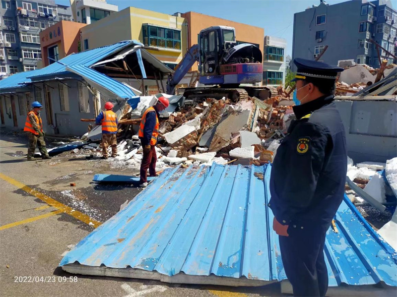 青島市北區(qū)：拆違治亂在行動高效推進(jìn)城市更新工作