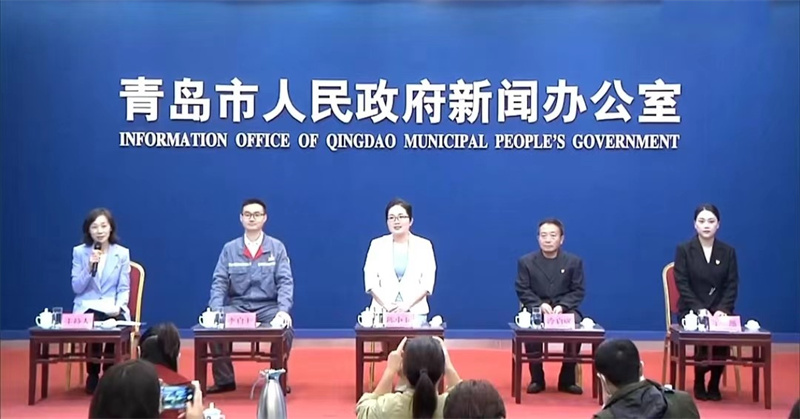 2022年“青島市十大最美勞動者”媒體見面會系列之一 《同心共圓中國夢 實干書寫勞動美》