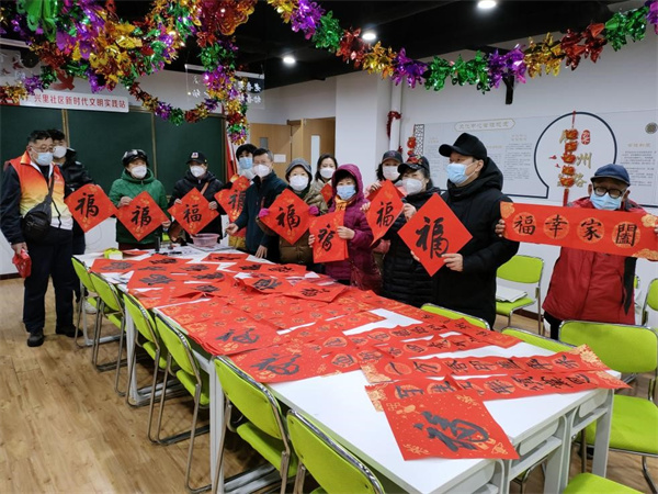 青島市北區(qū)即墨路街道：黨建引領(lǐng)迎新春，興旺新春煙火氣