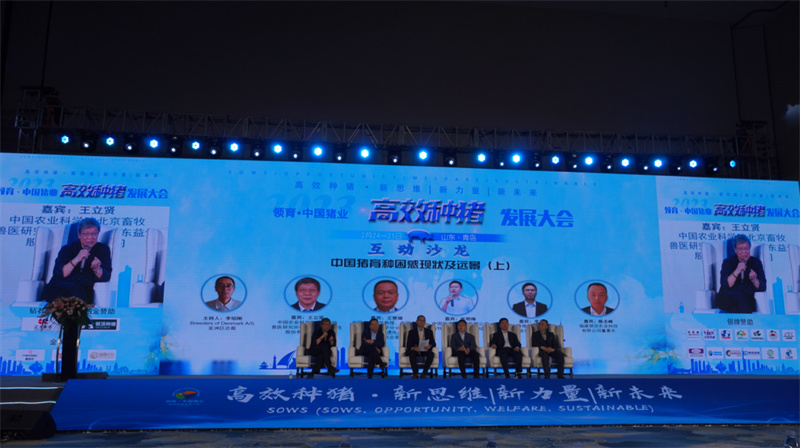 大咖云集！領(lǐng)育?中國豬業(yè)（2023）高效種豬發(fā)展大會在青島開幕