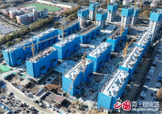 青島開投集團(tuán)投資建設(shè)的港頭臧、牛王廟社區(qū)拆遷改造項目獲山東省三等獎