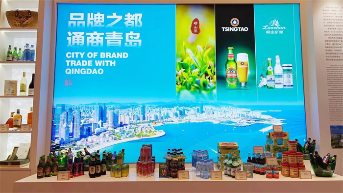 嶗山礦泉水、華東葡萄酒雙雙閃耀2024新加坡山東周！